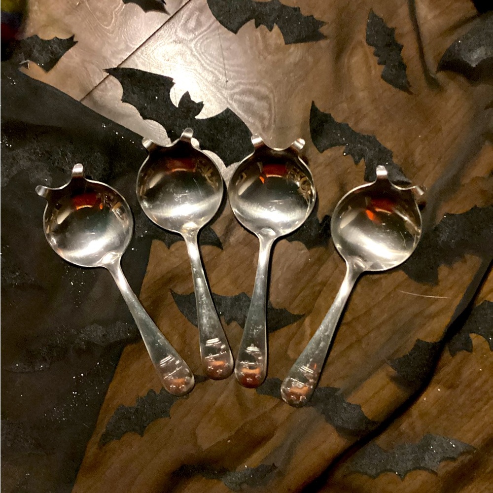 Hennessy stainless warming spoons